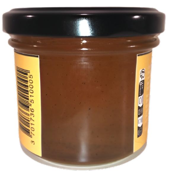 Pot de gelée de vanille naturelle 40 g.